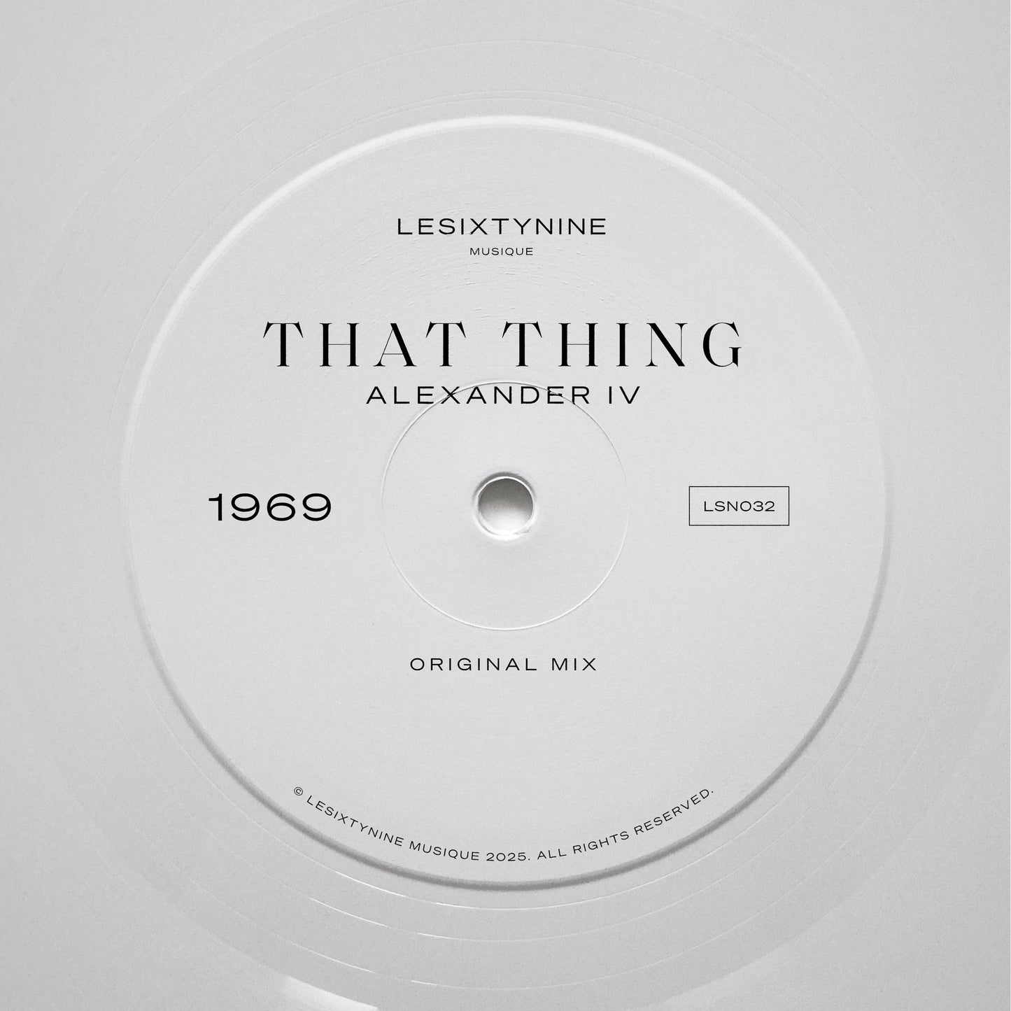 Alexander IV - That Thing